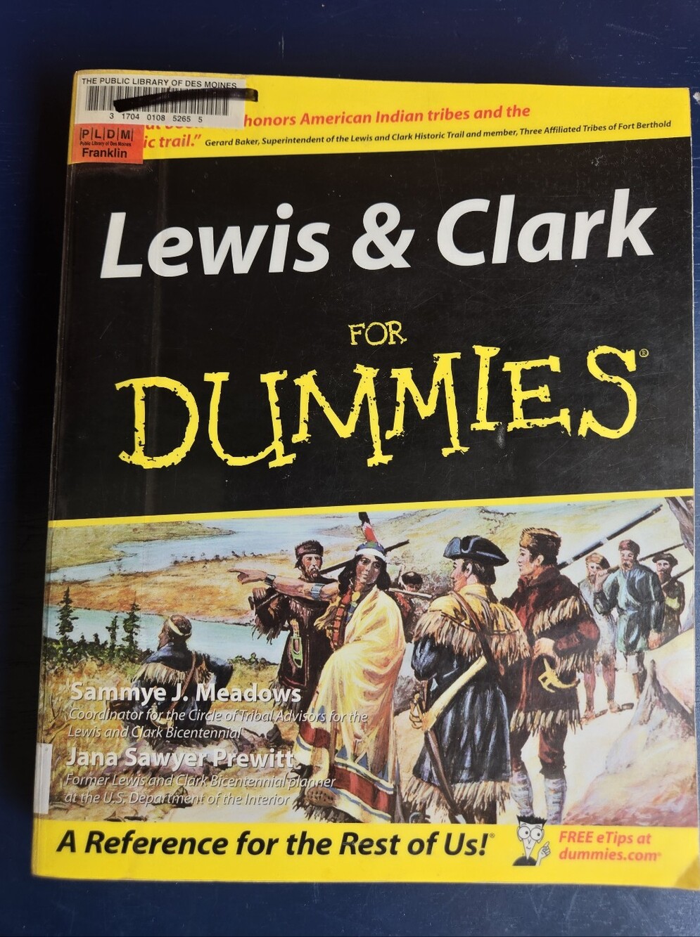 Lewis & Clark For Dummies Paperback - Black and Yellow